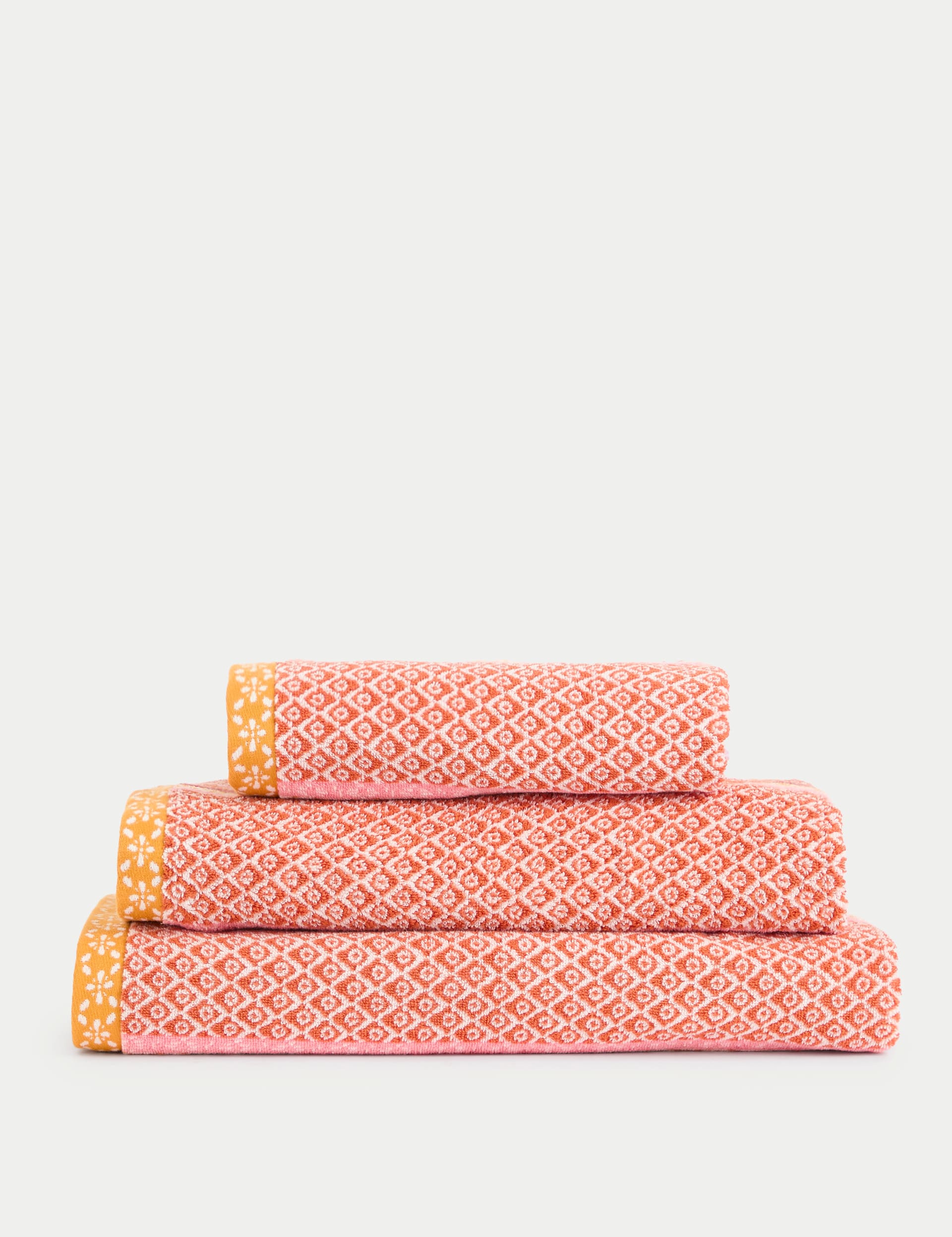 Pure Cotton Tile Towel