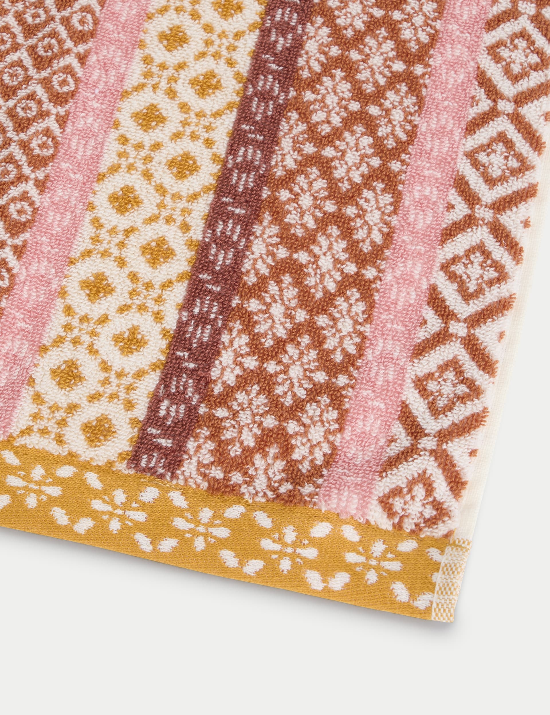 Pure Cotton Tile Towel