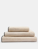 Pure Cotton Blanket Stitch Towel, imported from the UK