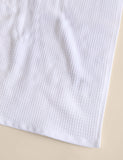 Pure cotton waffle and terry towel, UK version