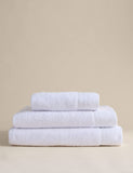 Pure Cotton Towel with Linen Border