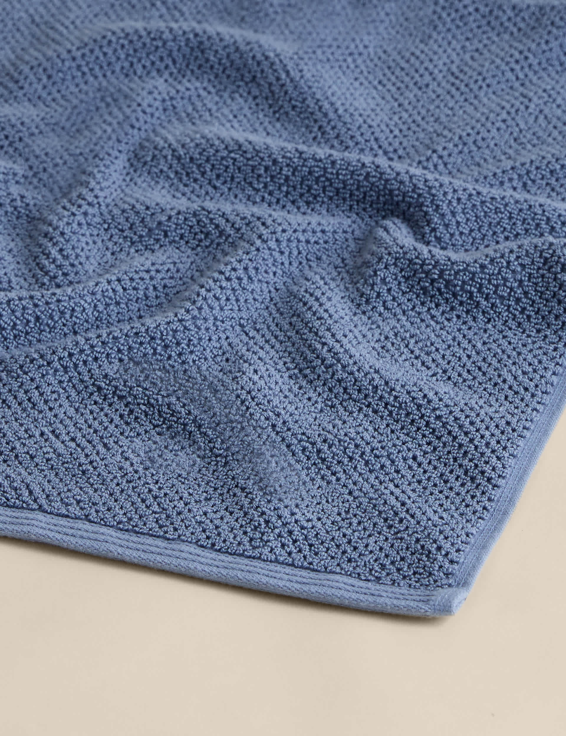 Pure Cotton Rice Weave Bath Towel