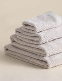 Pure cotton rice weave bath towel 550 gsm, imported from the UK