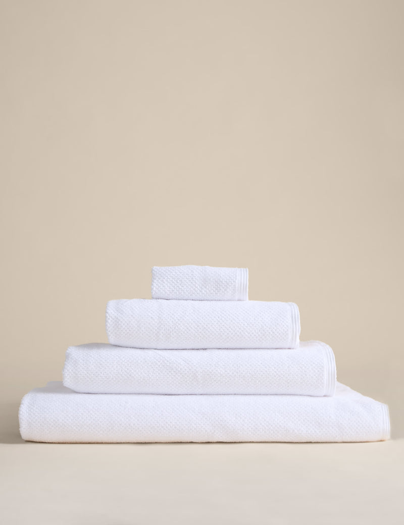 Pure cotton rice weave bath towel 550 gsm, imported from the UK