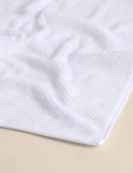 Pure Cotton Rice Weave Bath Towel