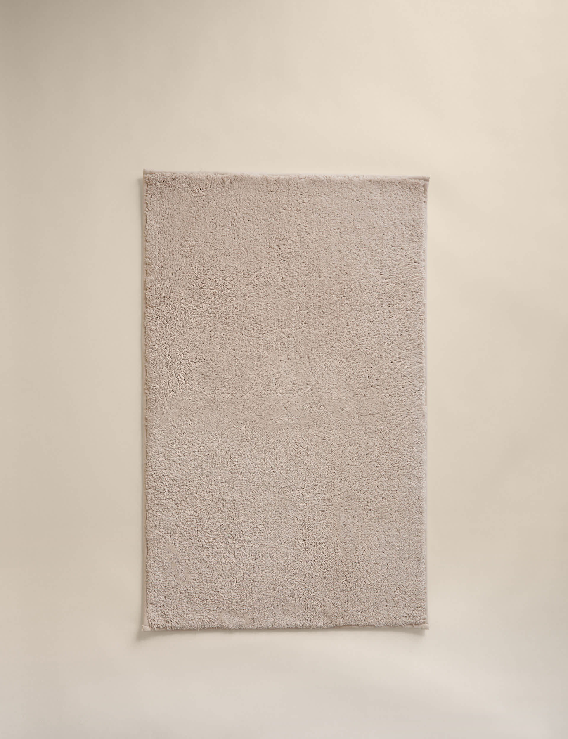 Pure cotton tufted bath mat 50x80 cm, imported from the UK