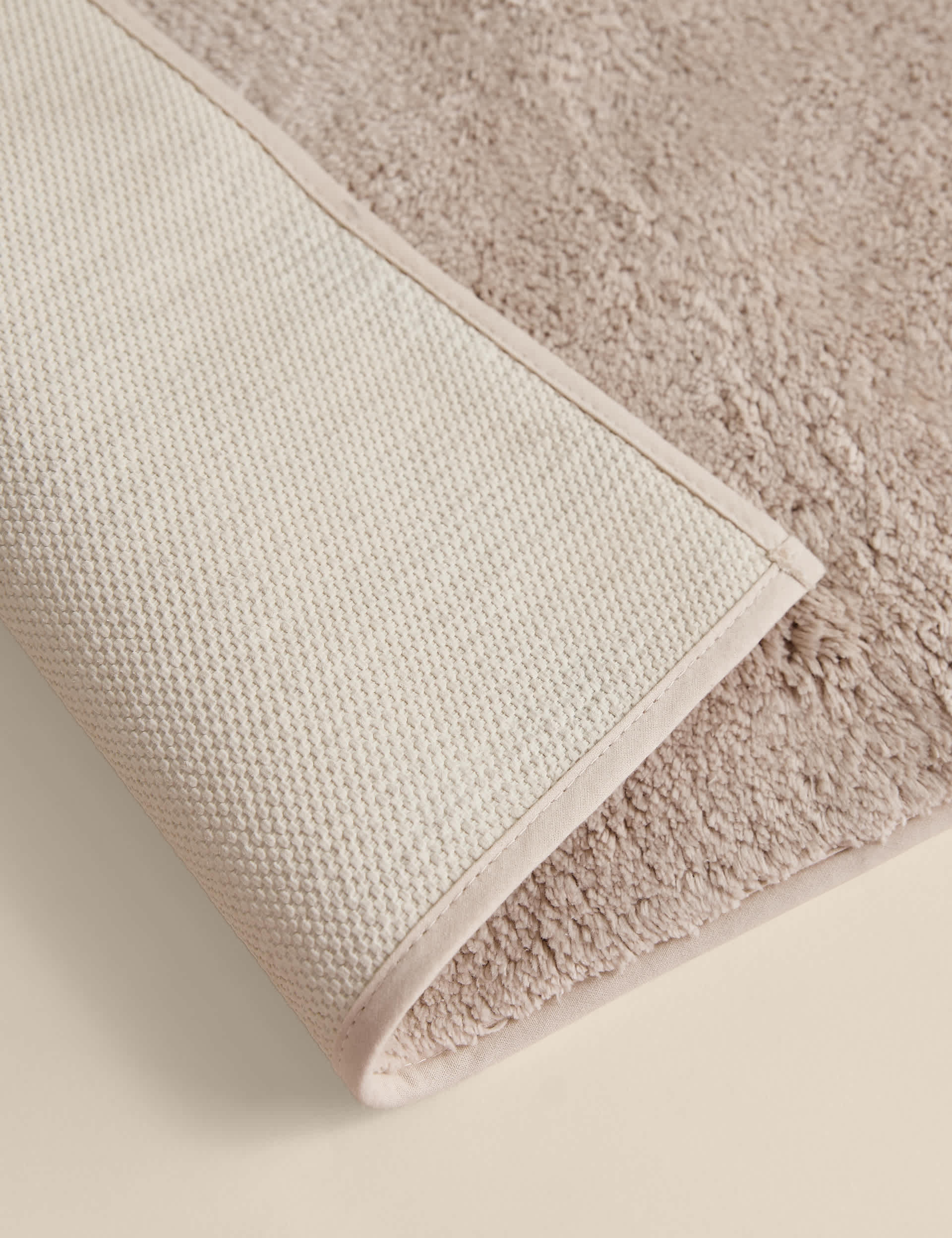 Pure cotton tufted bath mat 50x80 cm, imported from the UK