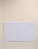 Pure cotton tufted bath mat 50x80 cm, imported from the UK