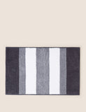 Bobble striped bath mat - British product