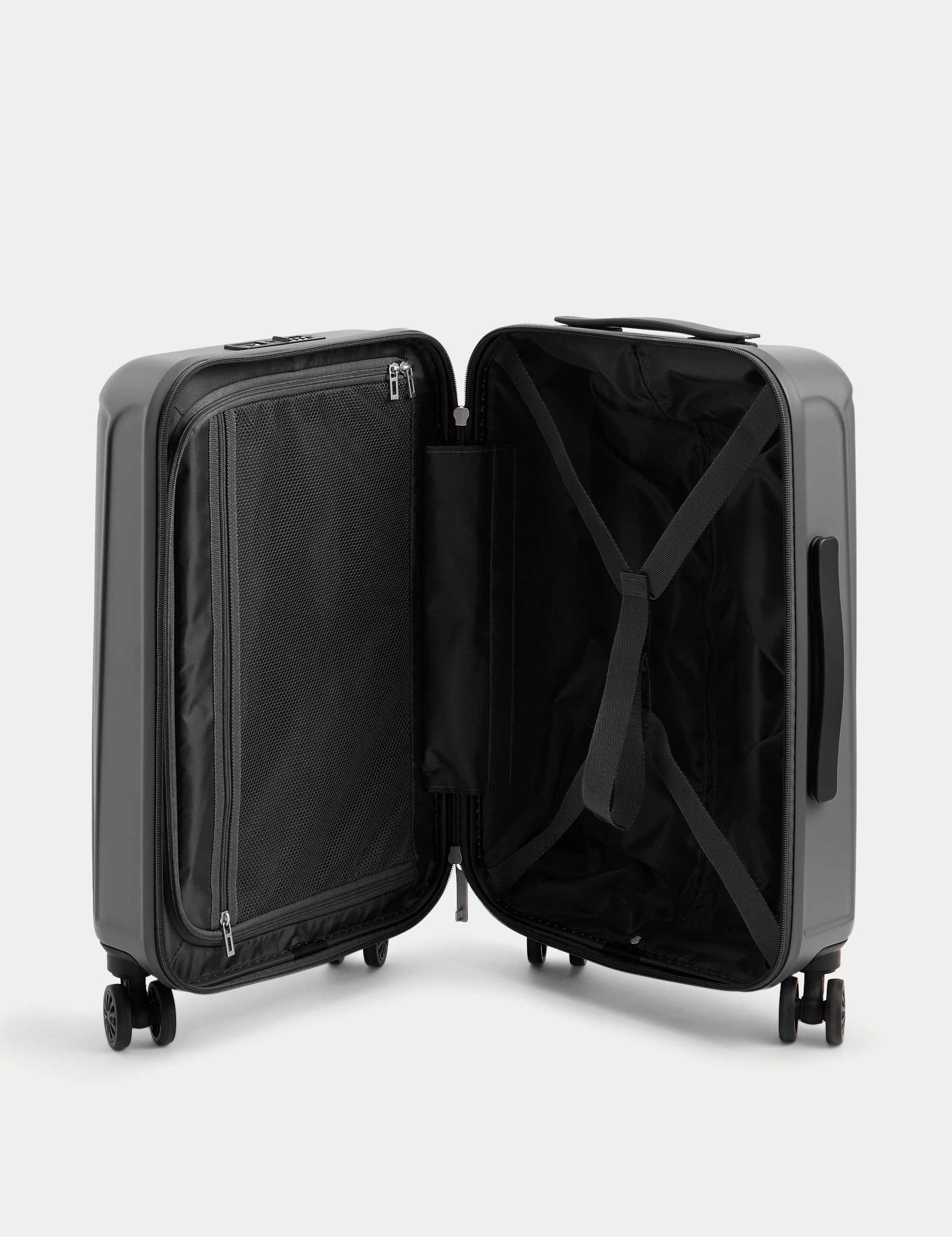 Amalfi hard shell cabin suitcase 4 wheel - British product