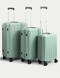 Amalfi 4 wheel hard shell medium suitcase - British product