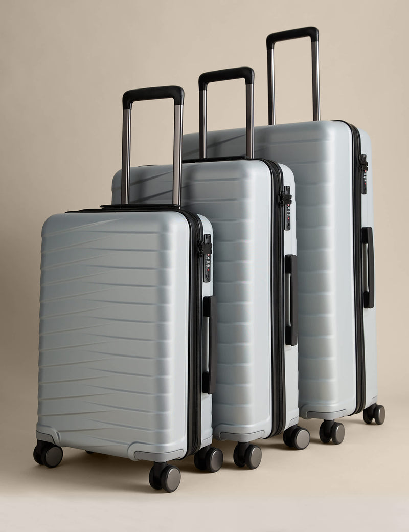 Oslo hard shell cabin suitcase with wheels - British product