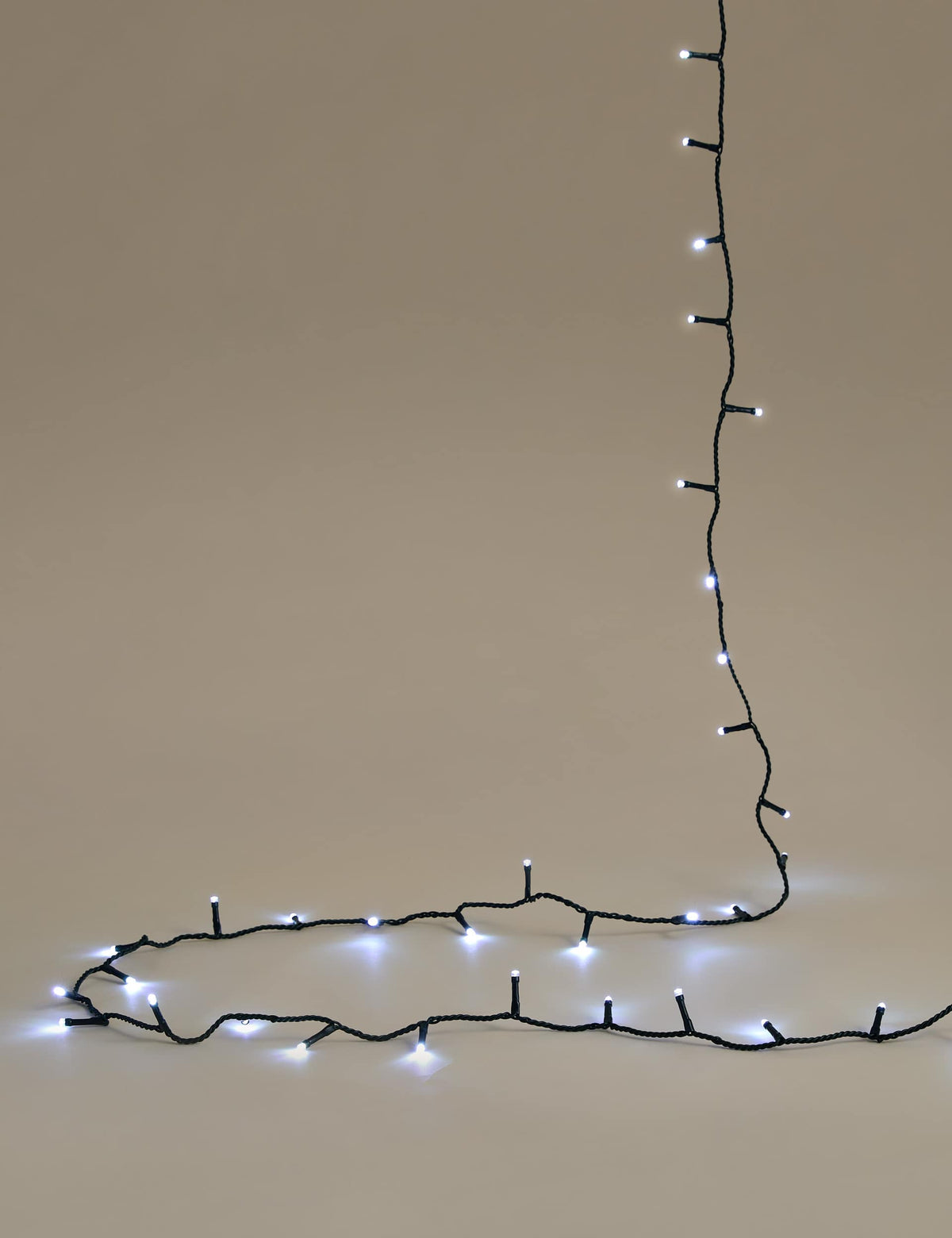 Bright white LED string lights, 300 lights, (British brand)