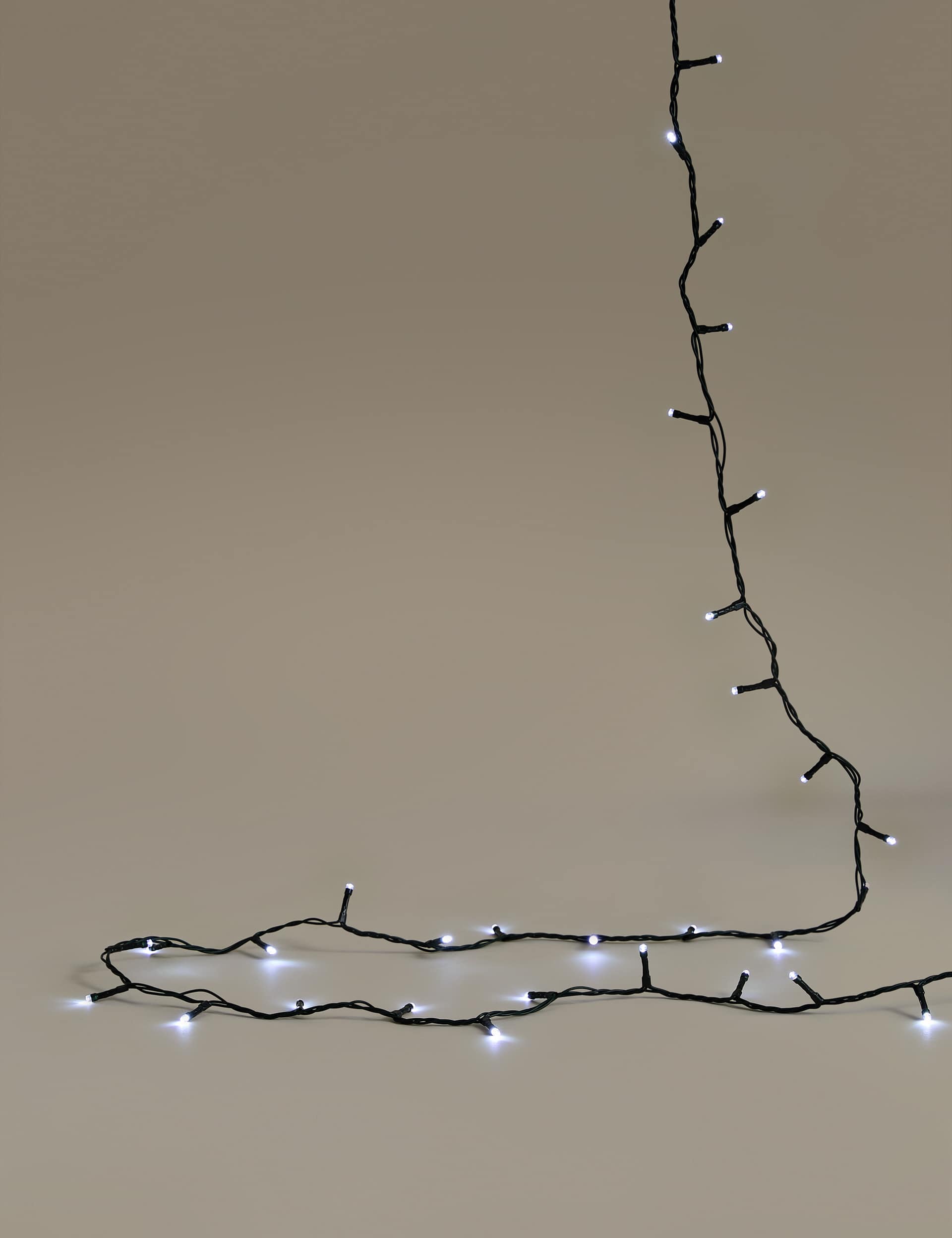 Bright white LED string lights, 300 lights, (British brand)