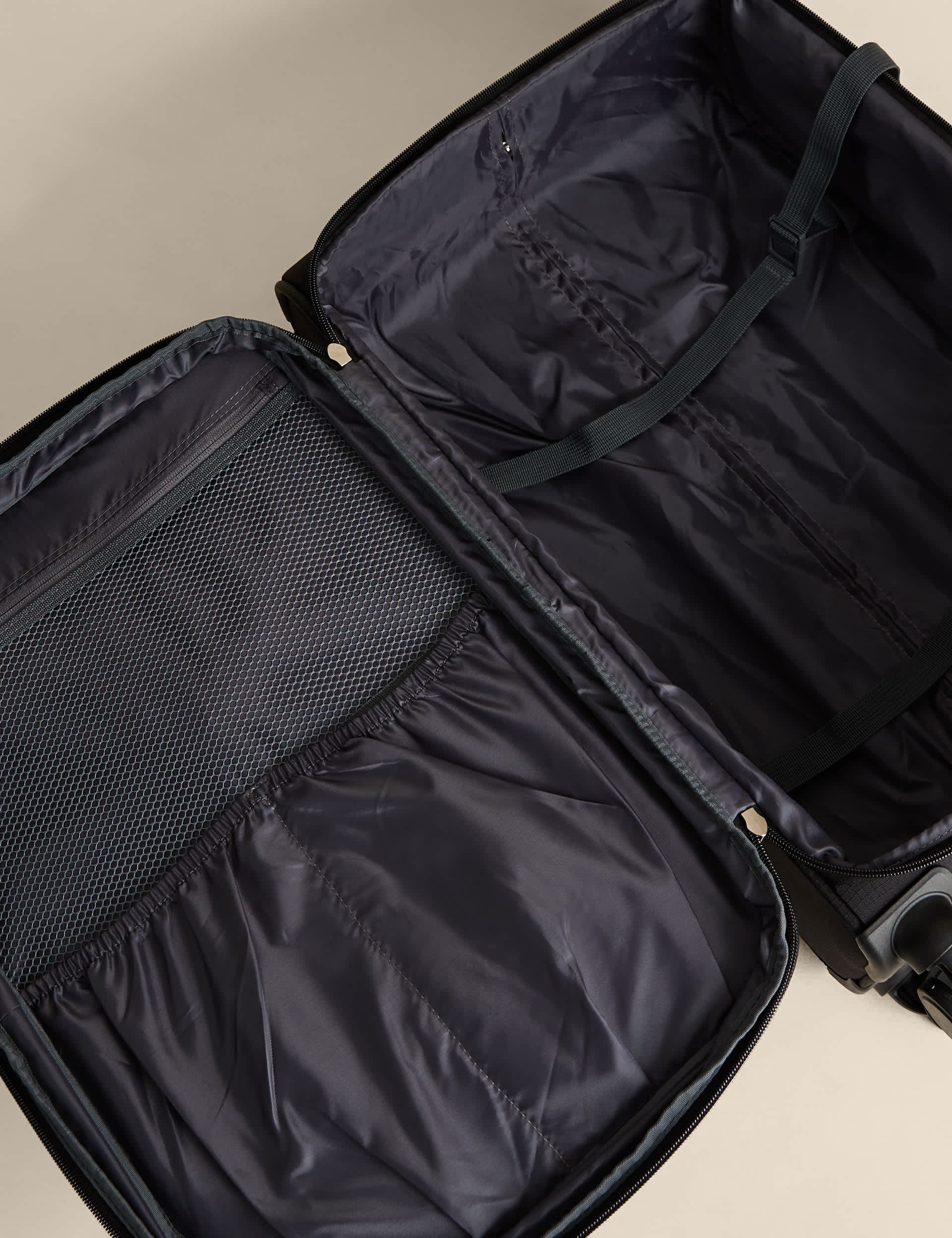 Seville 3-piece soft suitcase set cabin medium large, UK version