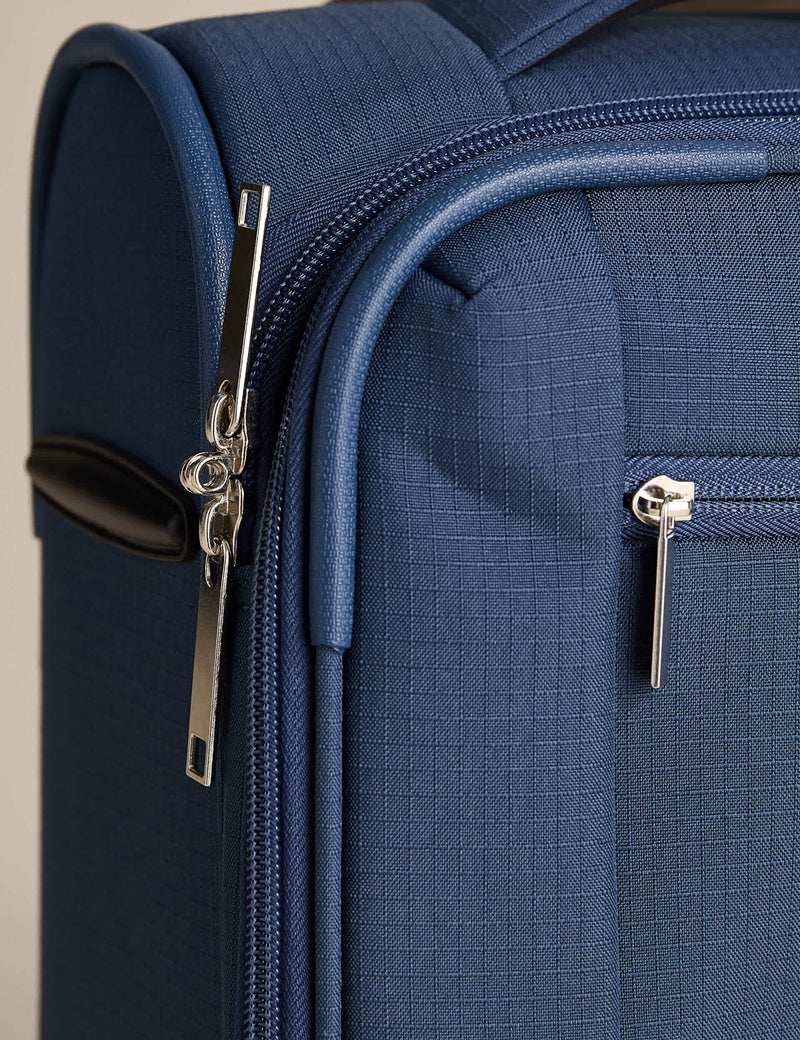 Seville soft suitcases set with cabin and underseater - British product