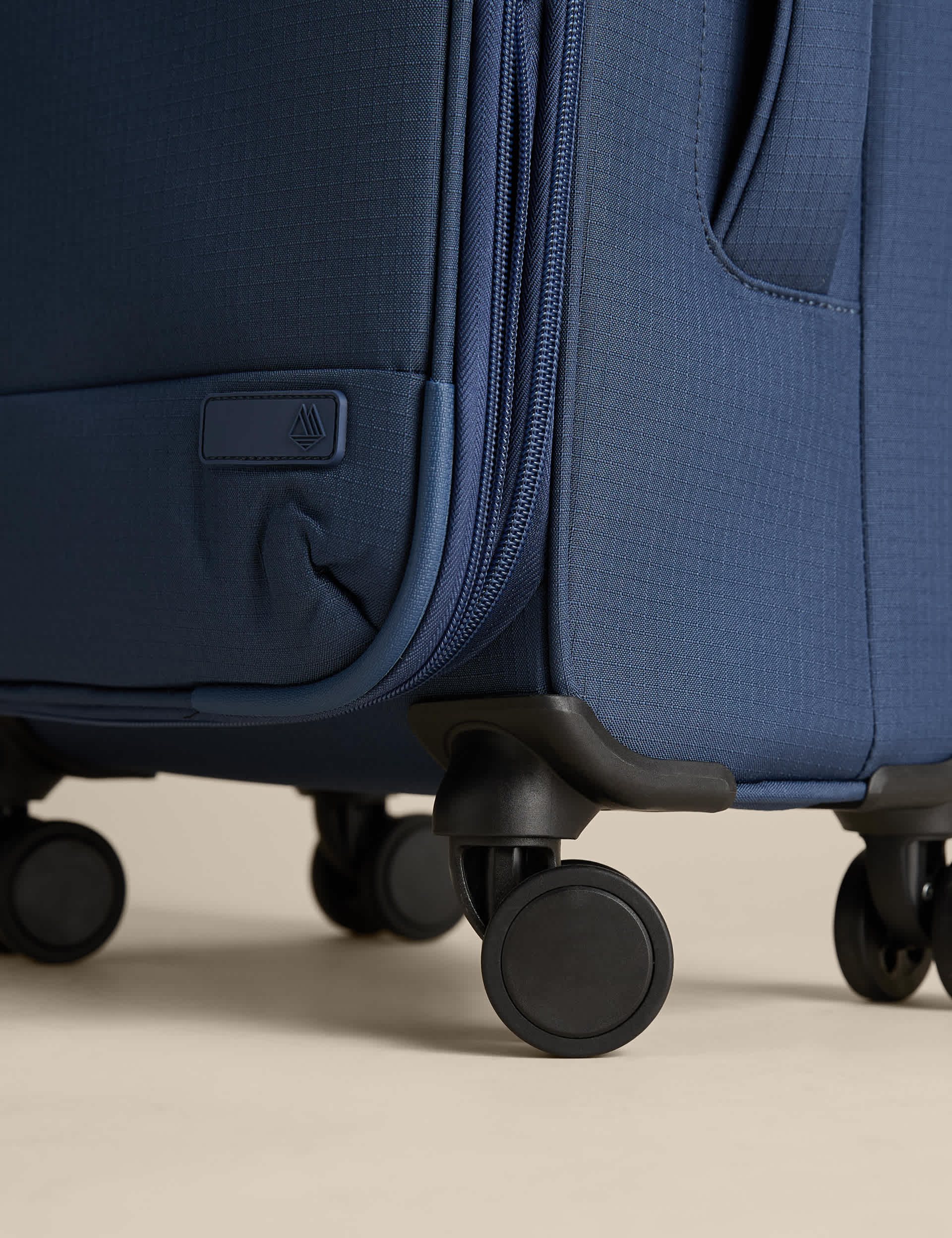 Seville soft suitcases set with cabin and underseater - British product
