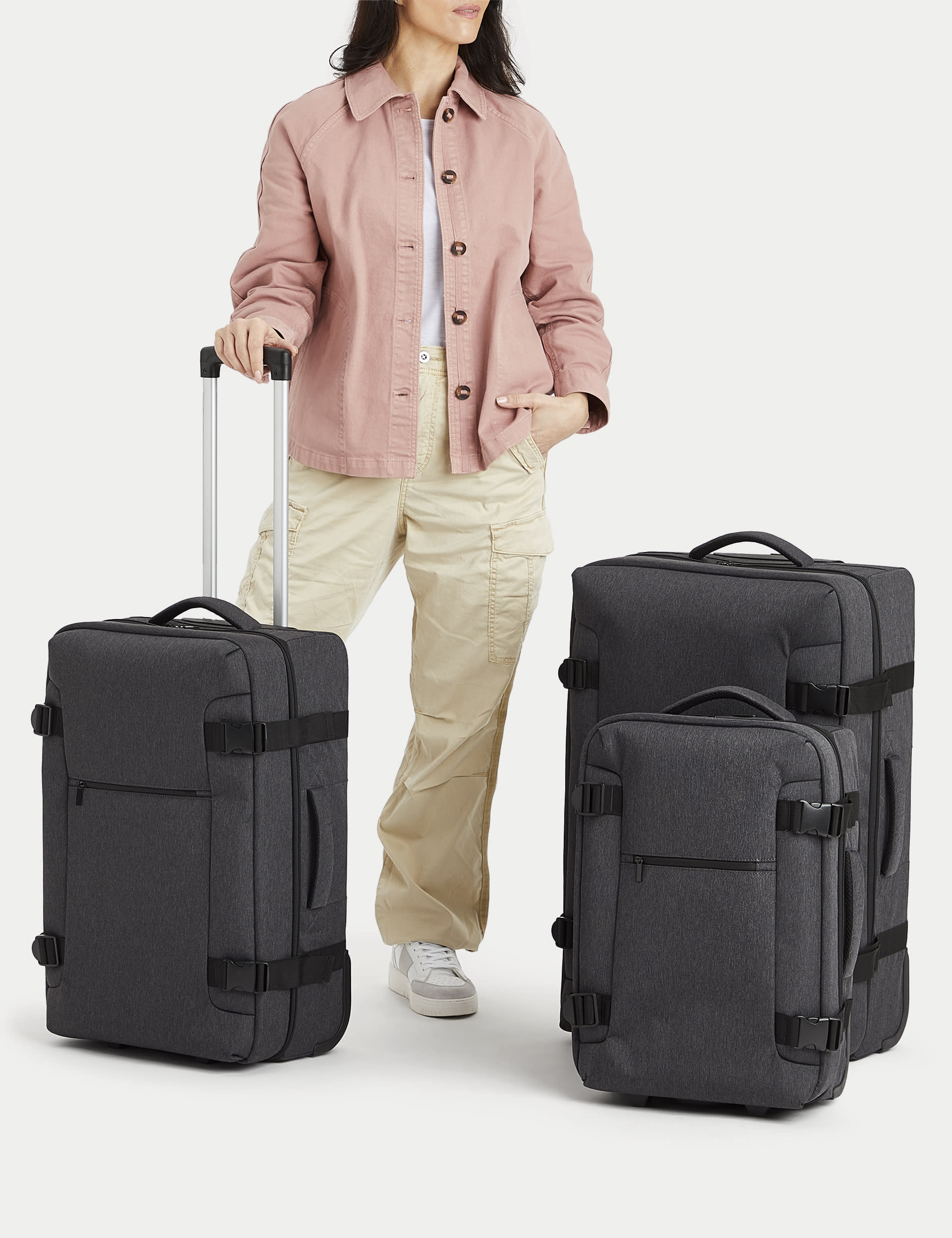 Banff Adventure soft cabin suitcase 37L, imported from the UK