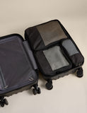 Packing cubes set with mesh tops in three sizes - British product