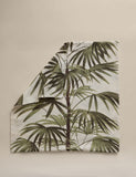 Pure cotton fern tree cushion cover 50cm - British product