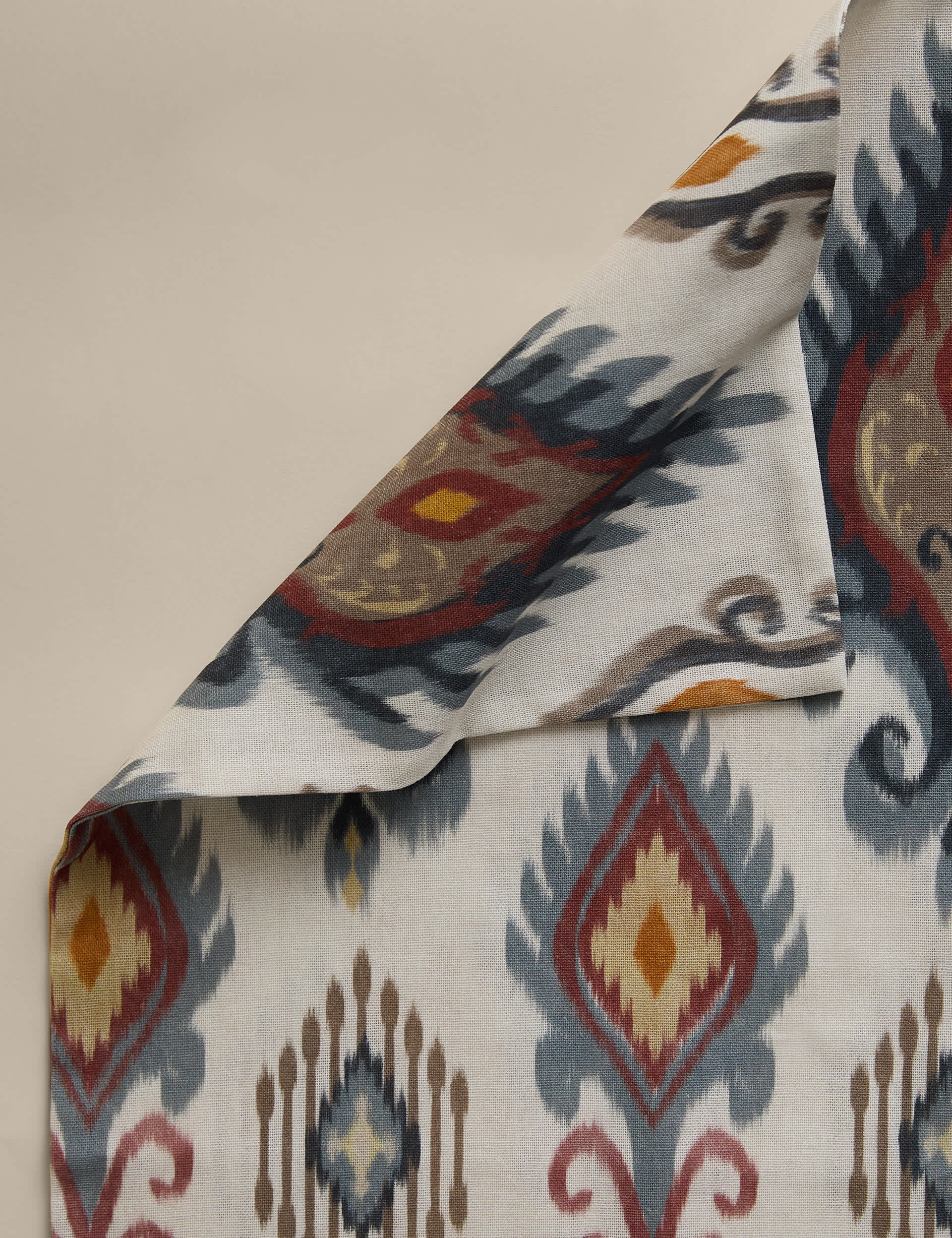 Cushion cover geometric pure cotton 50x50cm, imported from the UK