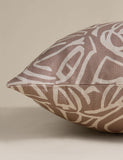 Pure Cotton Abstract Swirl Cushion Cover - 50 x 50 cm