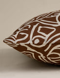 Abstract swirl cushion cover 50x50cm, UK version