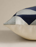 Cotton patchwork cushion cover square 50x50 cm (British brand)