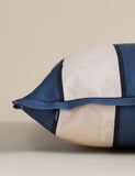 Set of 2 Striped Outdoor Cushions - 50cm x 50cm