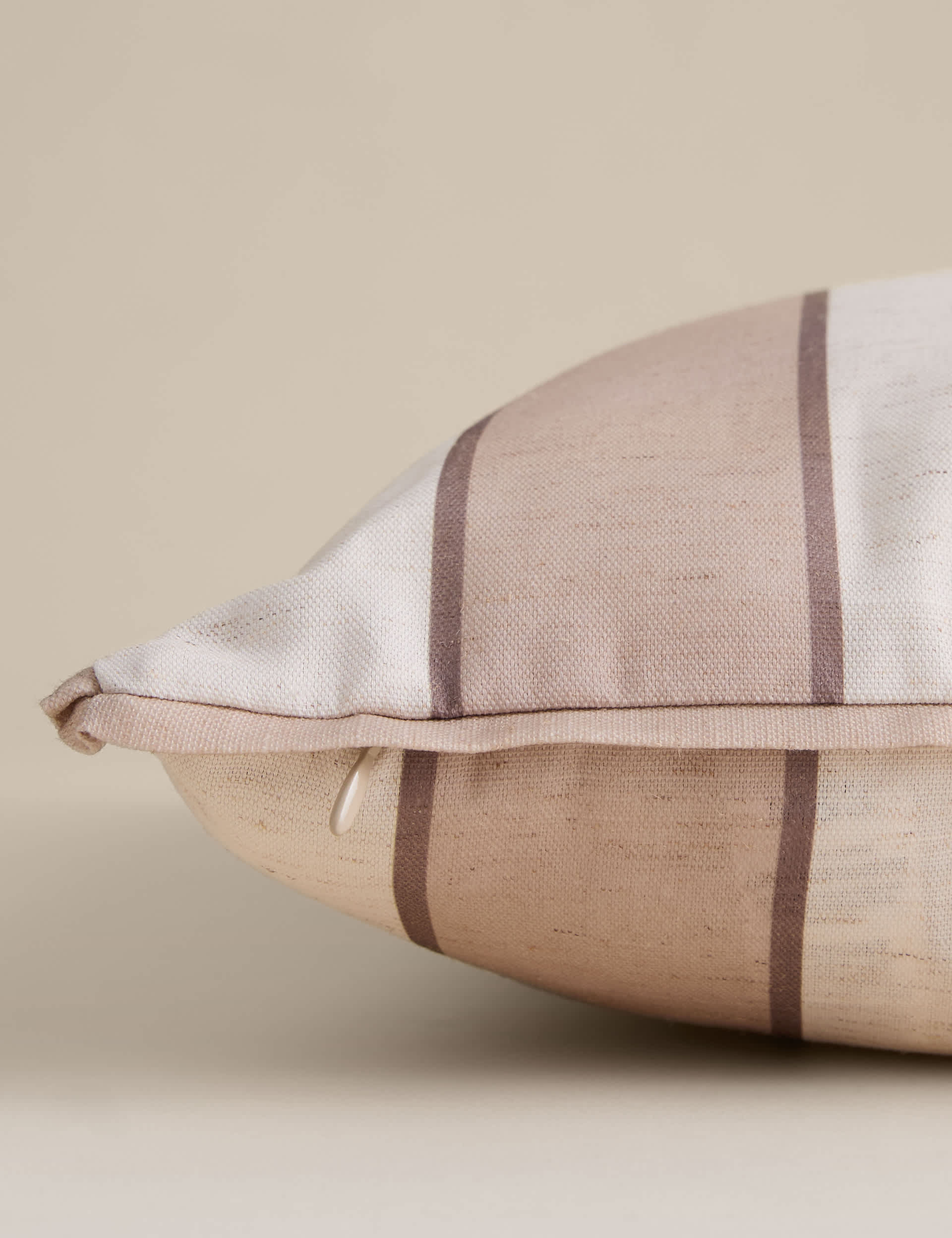 Set of 2 Striped Outdoor Cushions - 50cm x 50cm