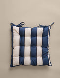 2 Pack Striped Outdoor Seat Pads