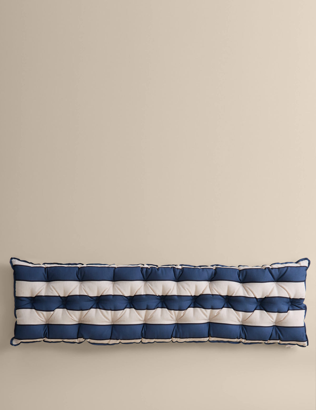 Striped Outdoor Bench Pad (150cm x 35cm)
