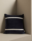 M&S X Kelly Hoppen Pure Cotton Double Stripe Cushion