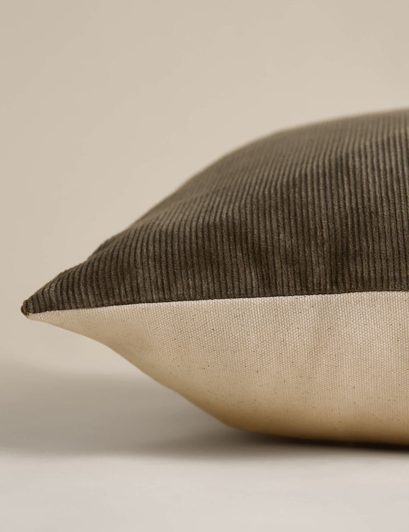 Pure Cotton Washed Cord Cushion 45cm x 45cm