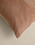 Washed cotton cord cushion 45 cm - British product