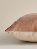 Washed cotton cord cushion 45 cm - British product