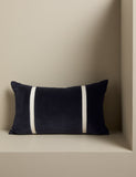 M&S X Kelly Hoppen Pure Cotton Double Stripe Bolster Cushion