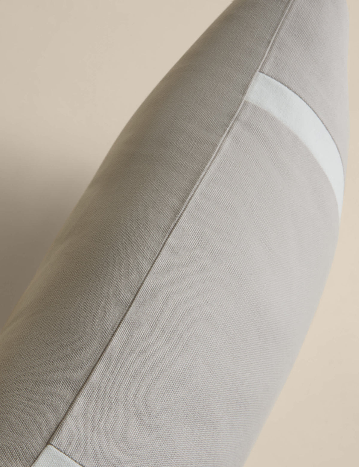 M&S Kelly Hoppen Pure Cotton Double Stripe Bolster Cushion