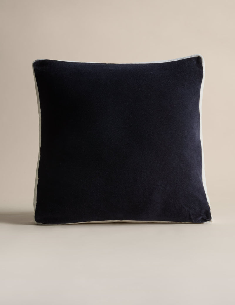 M&S X Kelly Hoppen velvet box cushion 45cm, imported from the UK