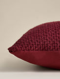 Pure Wool Basket Weave Cushion