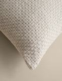 Pure wool basket weave cushion 50x50cm, UK version