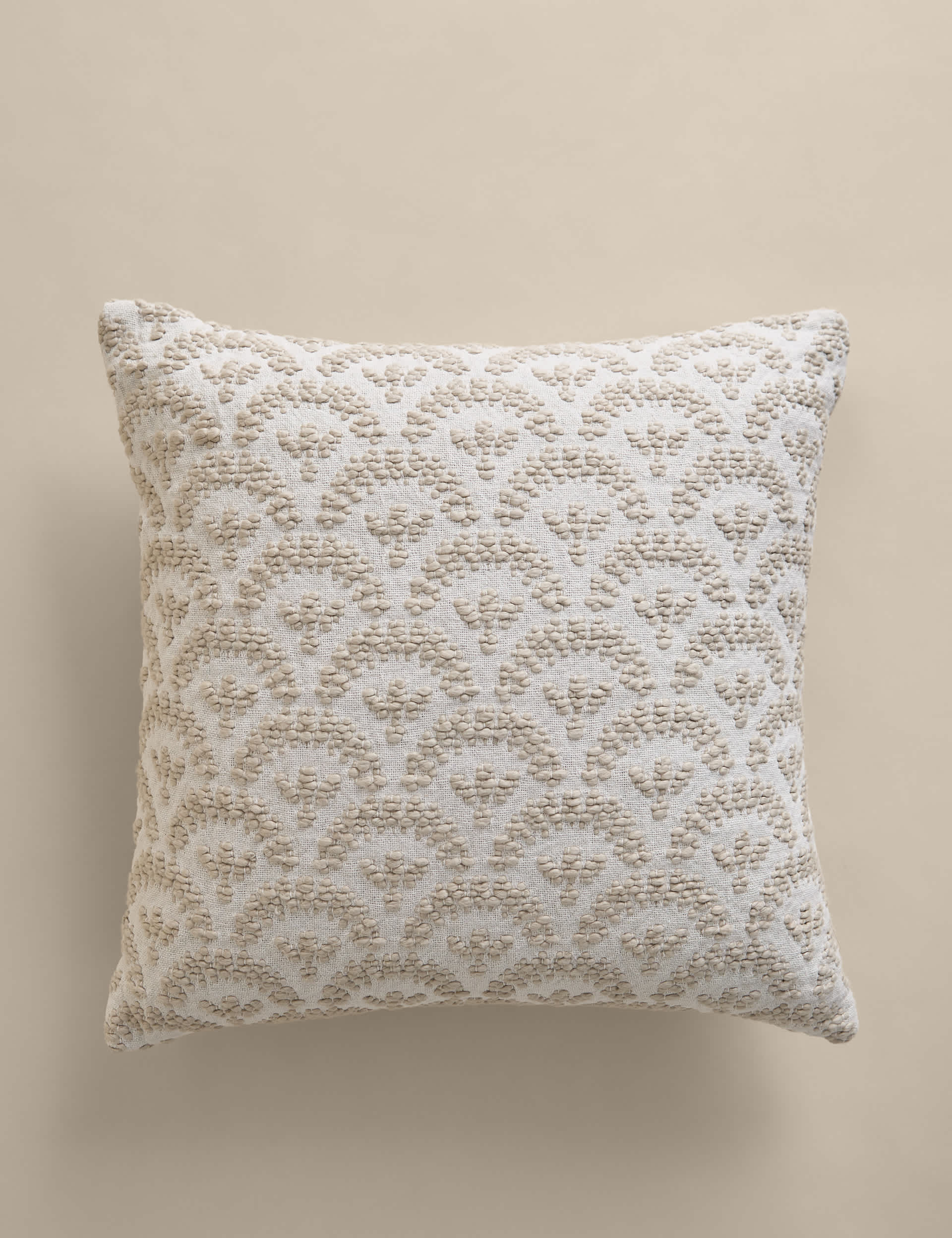 Fan Jacquard Cushion 45cm (British brand)