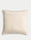 Pure cotton textured cushion 50cm square - British product