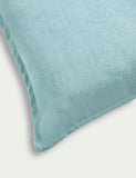Pure cotton textured cushion 50cm square - British product