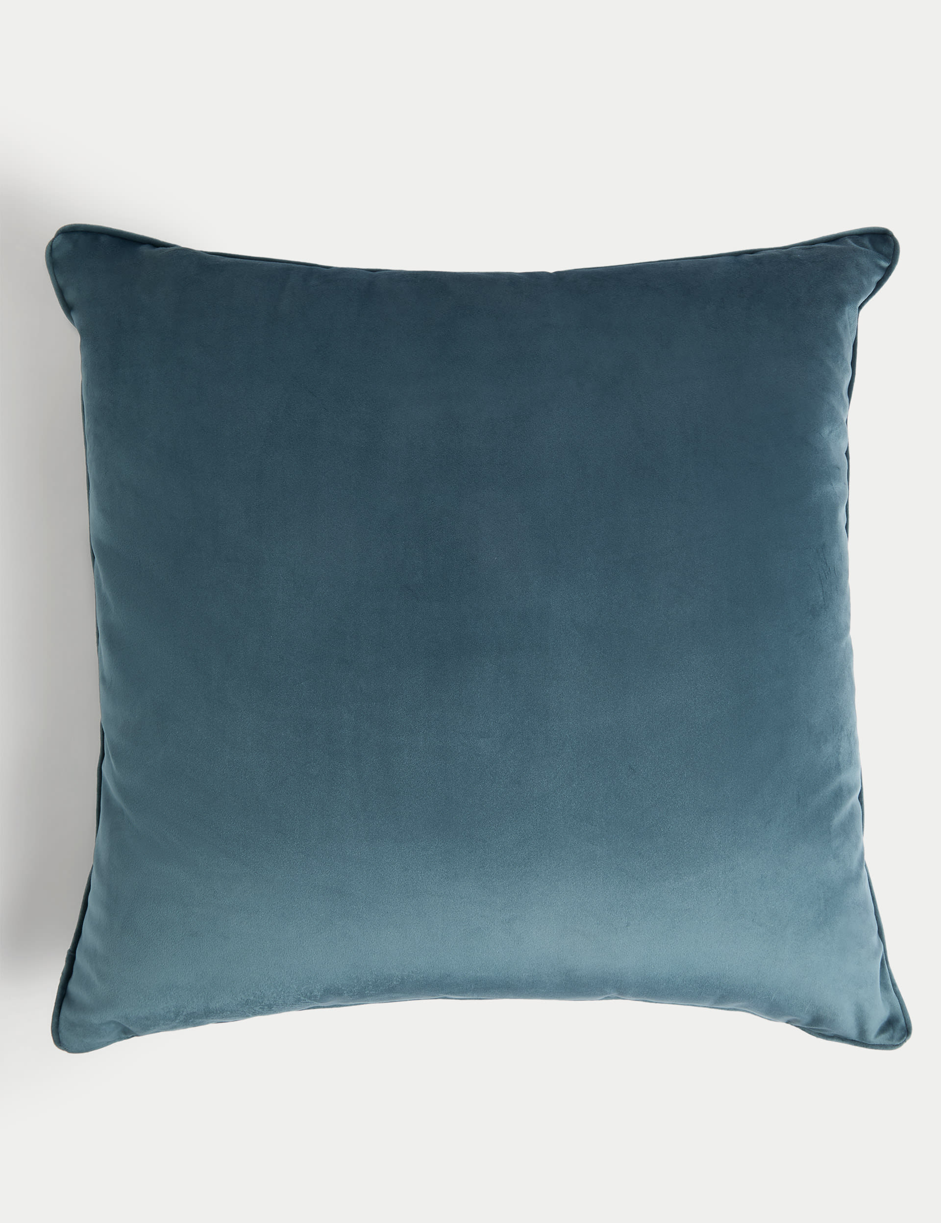 Velvet Piped Large Cushion