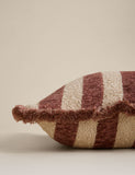 Chenille stripe cushion cover 50x50cm (British brand)