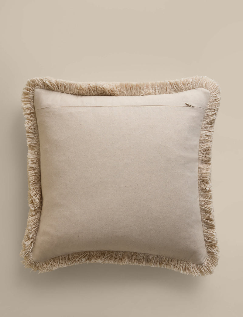 Textured Fringe Cushion Cover 50 x 50 cm