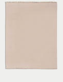 Soft textured throw 130x170cm chenille finish fringed edges, imported from the UK