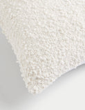 Boucle bolster cushion pure cotton 55cm, UK version