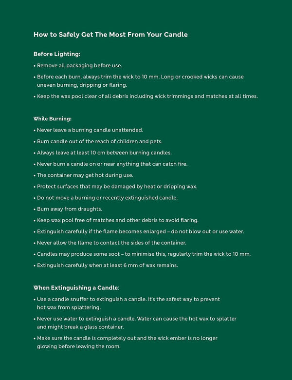 Warmth Refillable Candle